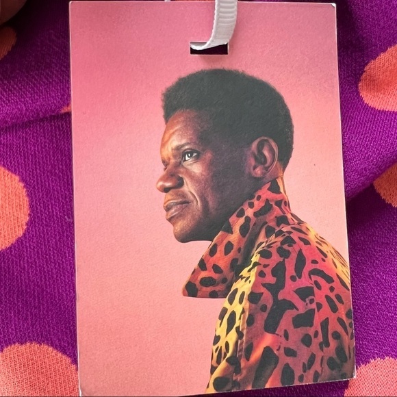 Victor Glemaud Polka Dot Tunic Dress Womens XS Crewneck Pullover Purple target - Picture 11 of 12